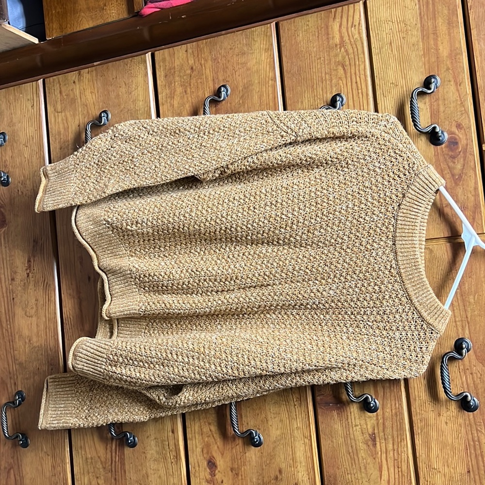 Womens Yellow Knitted sweater